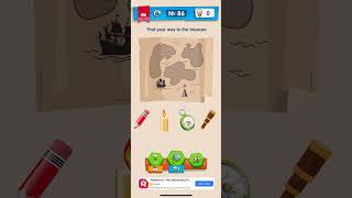 IQ Boost Level 86🎉Find your way to treasure #gaming #trending #iqboost #i#puzzlegame #challenge