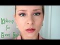 Как носить розовые тени или макияж для зеленых глаз 