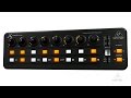 миниатюра 0 Видео о товаре Универсальный USB контроллер Behringer X-Touch Mini