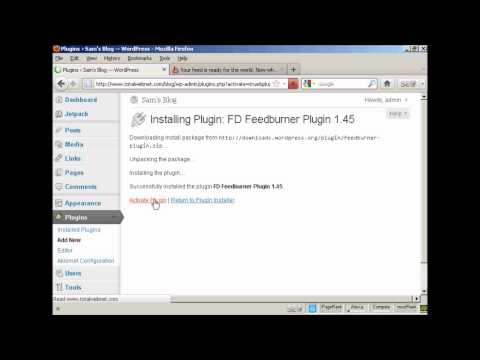 Syndicate Blogs With RSS Feeds on Feedburner