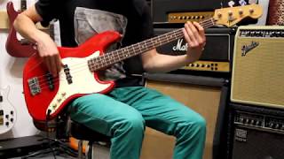 Video thumbnail for Fender Jazz Bass Standard Mexico 1994 by Guitarbank Moscow