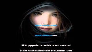 Lemon - Nainen tummissa Karaoke (Lady in black CC) HD