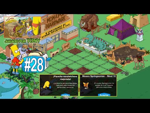 Los Simpson Springfield "Tostadora viajera, Cap. 28 - Camello, Museo al 10 y Plancha al 16" por Tony