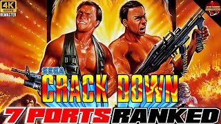 Which Version of Crack Down Did I Rank No.1? (4K/60FPS) Remaster #crackdown #sega #arcadegames