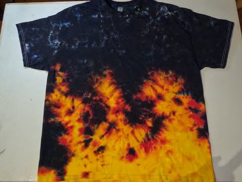Tie Dye Flames