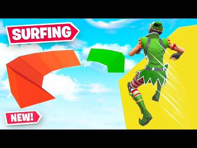 The *FIRST* SURF MAP In Fortnite!