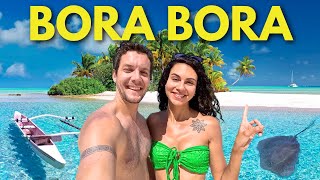 WORLD'S MOST BEAUTIFUL ISLAND! 🇵🇫 BORA BORA BOAT TOUR