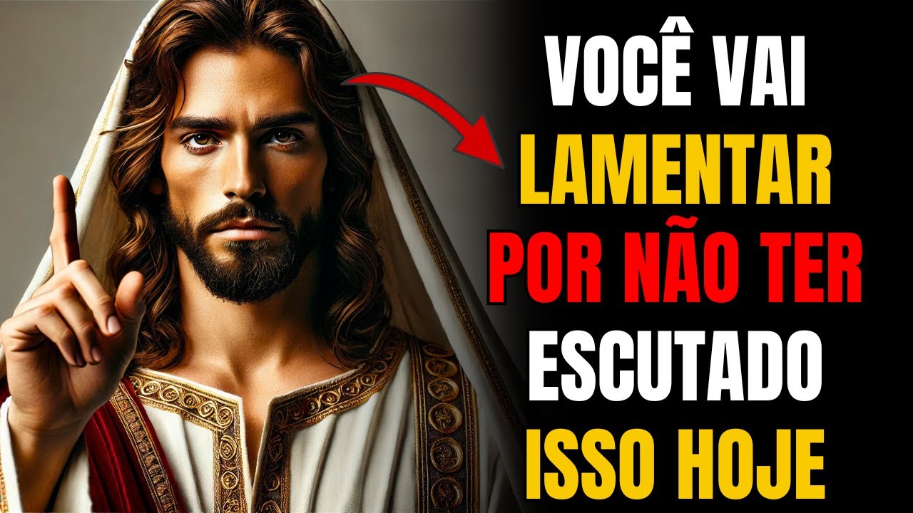 SE VOCÊ NÃO OUVIR AGORA, PODE SER TARDE DEMAIS! MENSAGEM DE DEUS | MENSAGEM DE DEUS PARA MIM