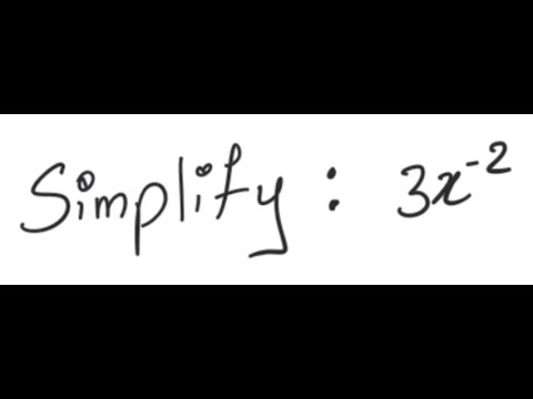 Simplify 3x 2