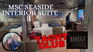 MSC Seaside Interior Room Tour  18033