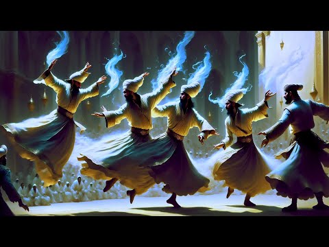 Ai Generated Video Animation "Prophecy of the Dervishes" - Dreamscape Ambience Artwork Created by Ai