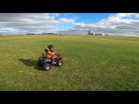 RiiRoo Ride on Quad 24v - Test ride