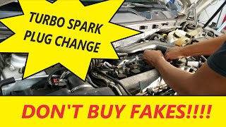 How to Change Spark Plugs on a 2.0L Turbo Buick Regal Verano GS Chevy Cruze Malibu  (Fake Plugs!)
