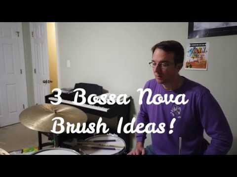 Drum Minute - 3 Bossa Nova Brush Ideas