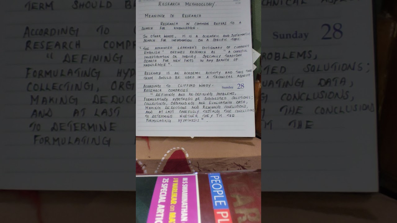 RESEARCH METHODOLOGY | SHORT NOTES | MALAYALAM | PART 1