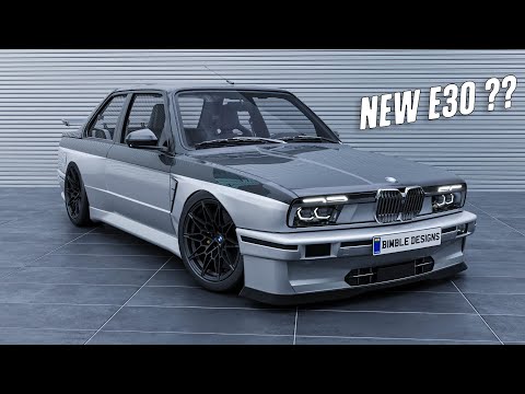 BMW e30 but inspired by i7 [4K]
