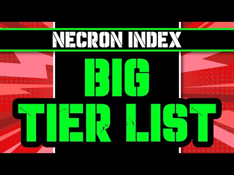 Ranking EVERY Necron Index Unit for 10th Edition - TIER LIST