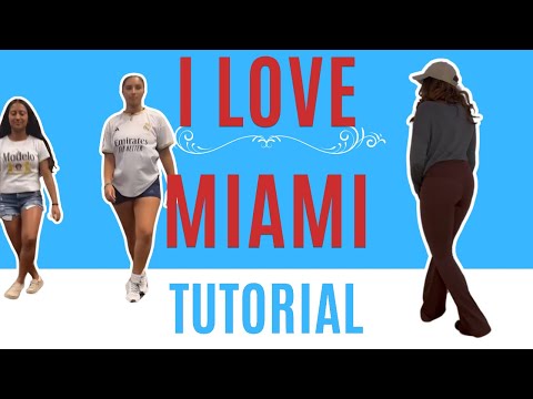 Damn I Love Miami Line Dance* STEP BY STEP DANCE TUTORIAL (beginner friendly)