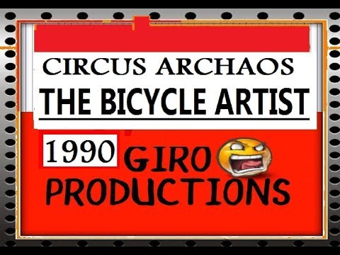 Circus archaos Bicycle artist