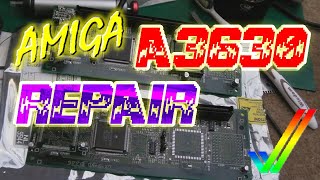 Commodore Amiga A3630 Repair (Rare for these to die?)