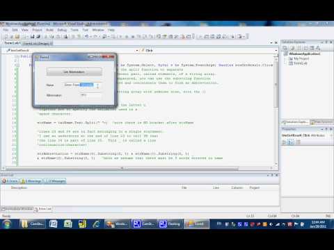 Using The Split Function Wk4