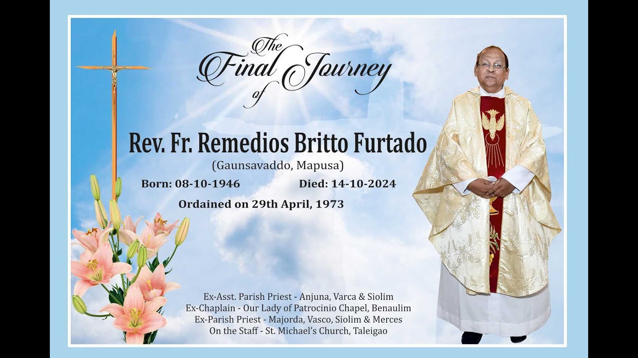 Fr Remedios Britto Furtado Final Journey