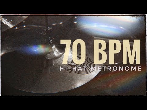 70 BPM | Hi Hat Metronome