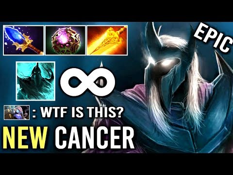 Cancer +425 Area Damage/HP Scepter Abaddon vs Magic Team Epic Gameplay Comeback WTF Dota 2