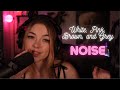 Soft Spoken ASMR and Triggers with White, Pink, Brown, and Grey Noise