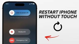 How To Restart iPhone Without Touch Screen