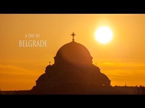 סרטון שחושף את יופייה ואורותיה של בלגרד בחשכה