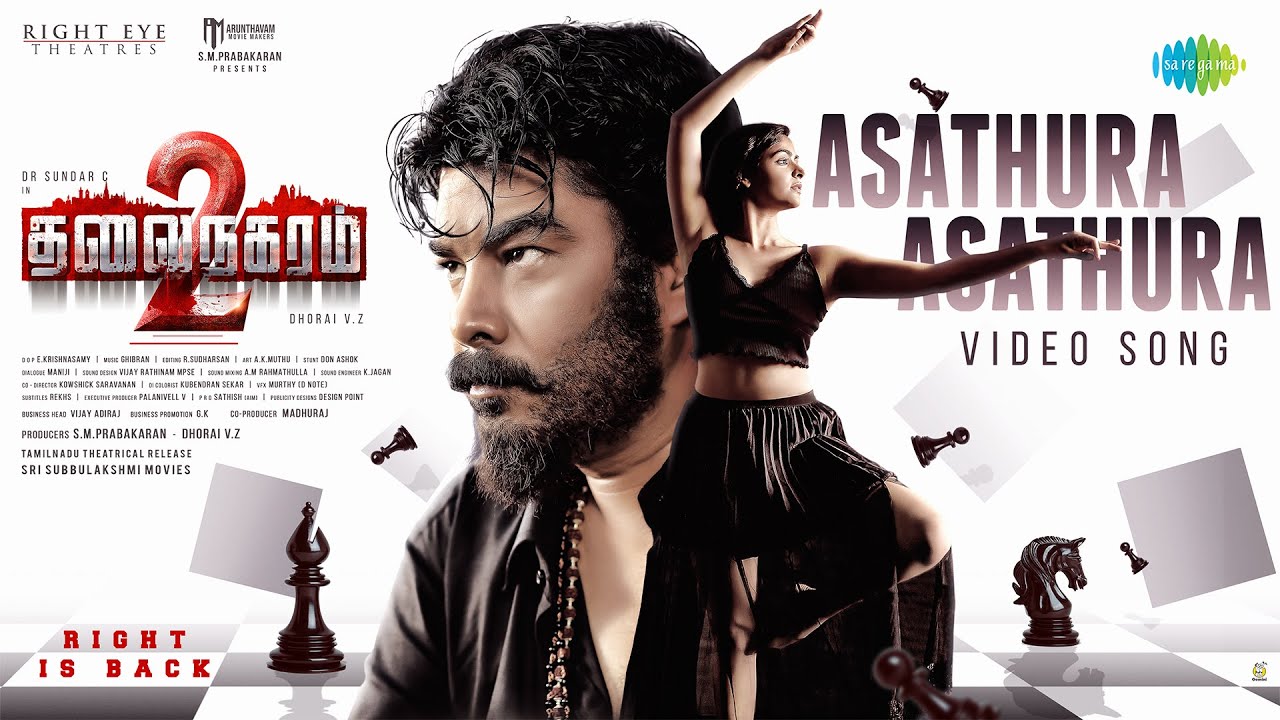 Asathura Asathura Song Lyrics | Thalainagaram 2 2023 | Yazin Nizar, Padmalatha