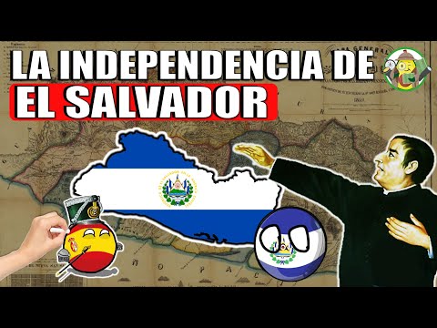 Asi fue la INDEPENDENCIA de El Salvador (en 8 MINUTOS) su HISTORIA en resumen