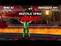 Mortal Kombat Project 4 1 MK2 Reptile Playthrough
