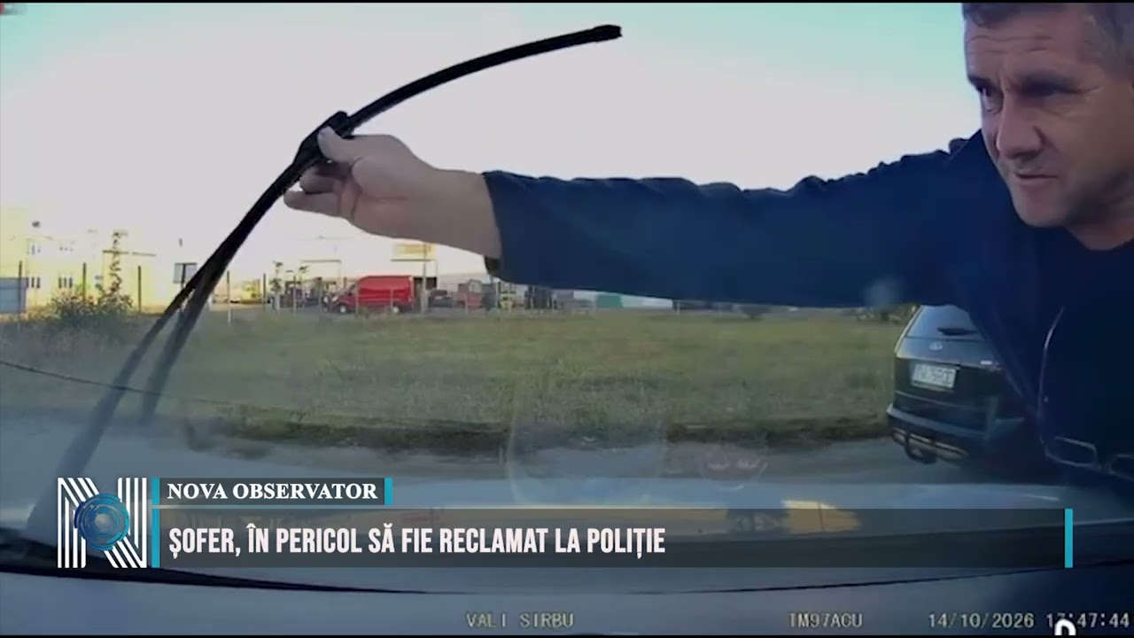 Șofer, în pericol să fie reclamat la poliție