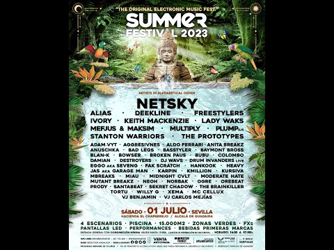 NORBAK Summer Festival 2023 Raveart Hacienda El Chaparrejo Alcala De Guadaira Sevilla