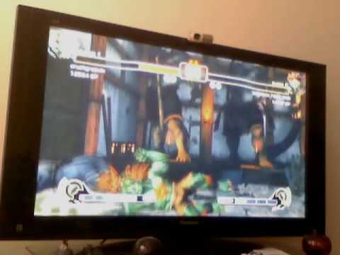 Blanka VS Akuma Sf4 (Crushgroovin ps3)