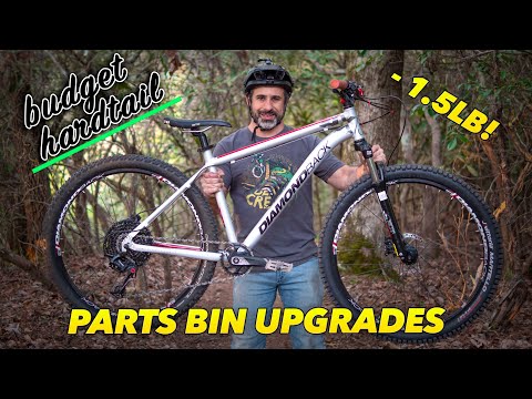 We gave my neighbor's hardtail a parts bin overhaul!