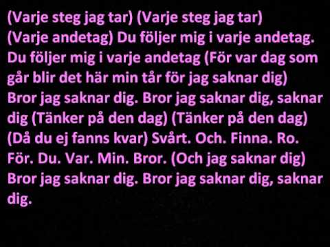 Malcolm B - Jag Saknar Dig Lyrics