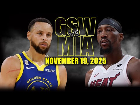 Golden State Warriors vs Miami Heat Full Game Highlights - November 19, 2025 | NBA Season