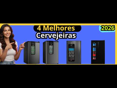 Qual Cervejeira Comprar? As 4 Melhores que Deixam a Cerveja Trincando (Sem Congelar!)