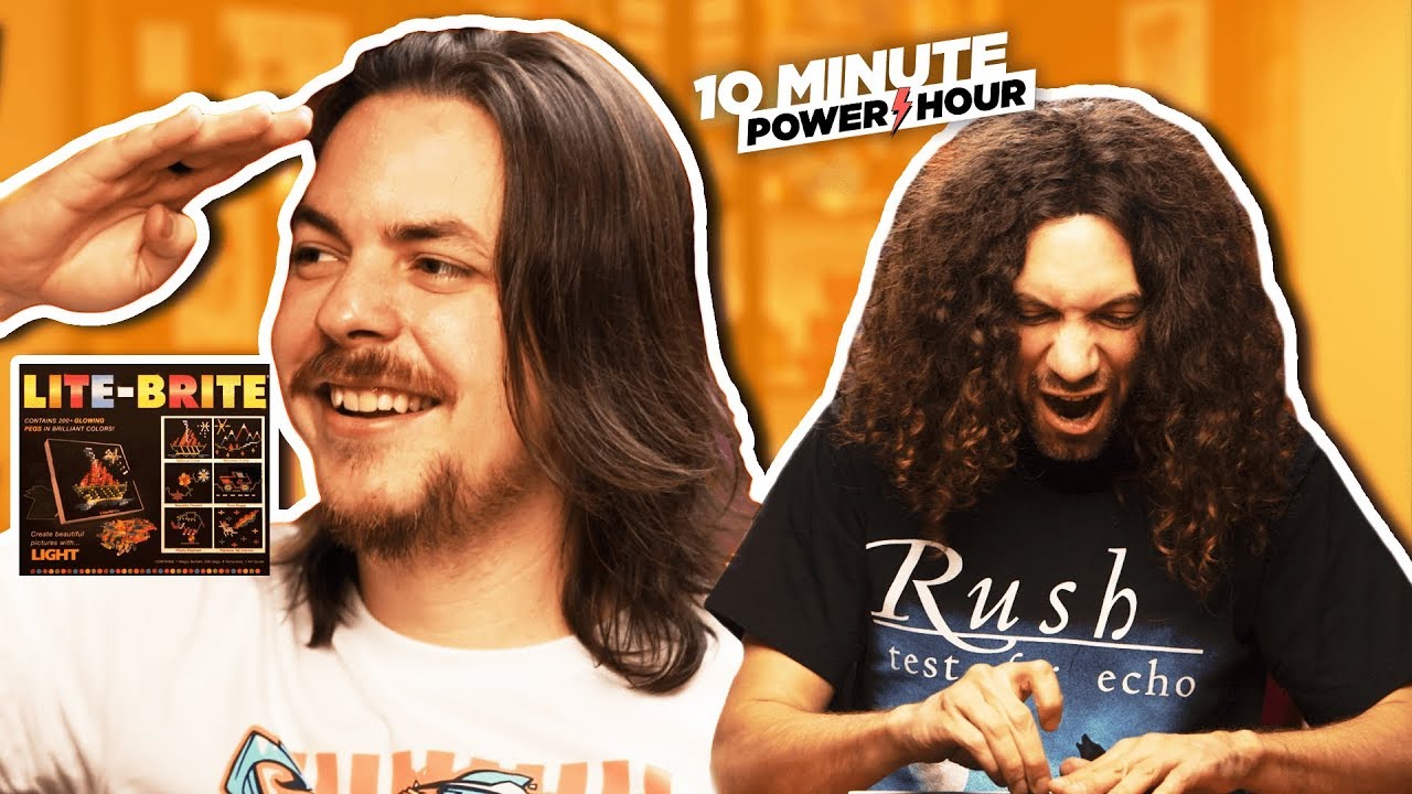 Lite-Brite Logo Challenge - Ten Minute Power Hour