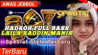 Download lagu LAYLA SEMANIS, LAILA SERADDIN, HADRAH FULL BASS 🎵 SIMPATIK STYLE VIRAL YANG KALIAN CARI CEK SOUND S mp3 Download lagu LAYLA SEMANIS, LAILA SERADDIN, HADRAH FULL BASS 🎵 SIMPATIK STYLE VIRAL YANG KALIAN CARI CEK SOUND S mp3