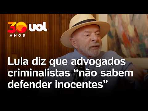 Lula diz que advogados criminalistas ‘não sabem defender inocentes, defendem bandidos’; OAB repudia