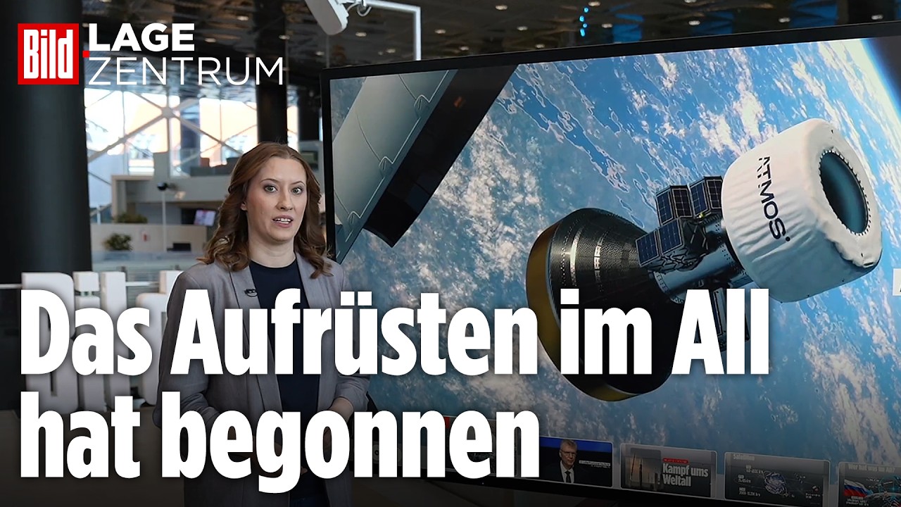 DER KAMPF UMS WELTALL – Deutsche Kapsel an vorderster Front dabei | BILD Lagezentrum
