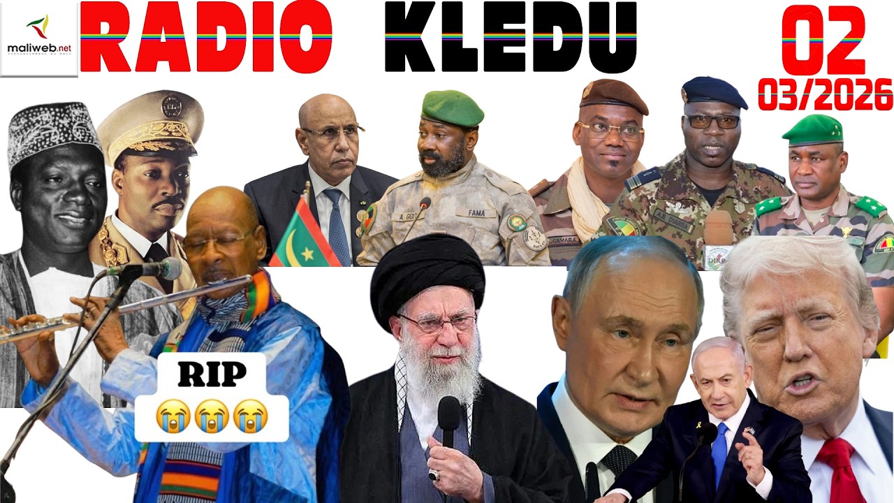 La Revue de Presse de la RADIO KLEDU du 02 Mars 2026