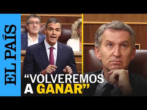 El rifirrafe entre Sánchez y Feijóo: «Volveremos a ganar en las urnas» | EL PAÍS