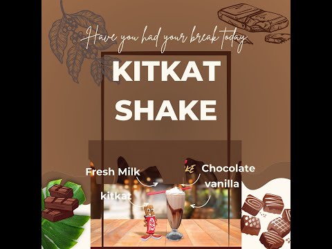 Shake Up Your Day with a Playful Twist: Indulge in the Deliciousness of KitKat Shake!