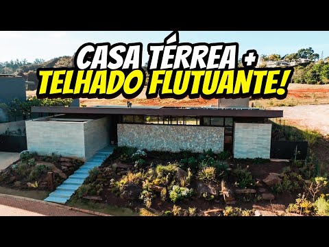 Modern Single-Story House: Flat Design with Intelligent Structure and Reduced Cost