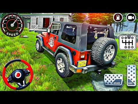 4×4 SUV Jeep Hill Climbing - Luxury Prado Offroad Drive Simulator - Android GamePlay